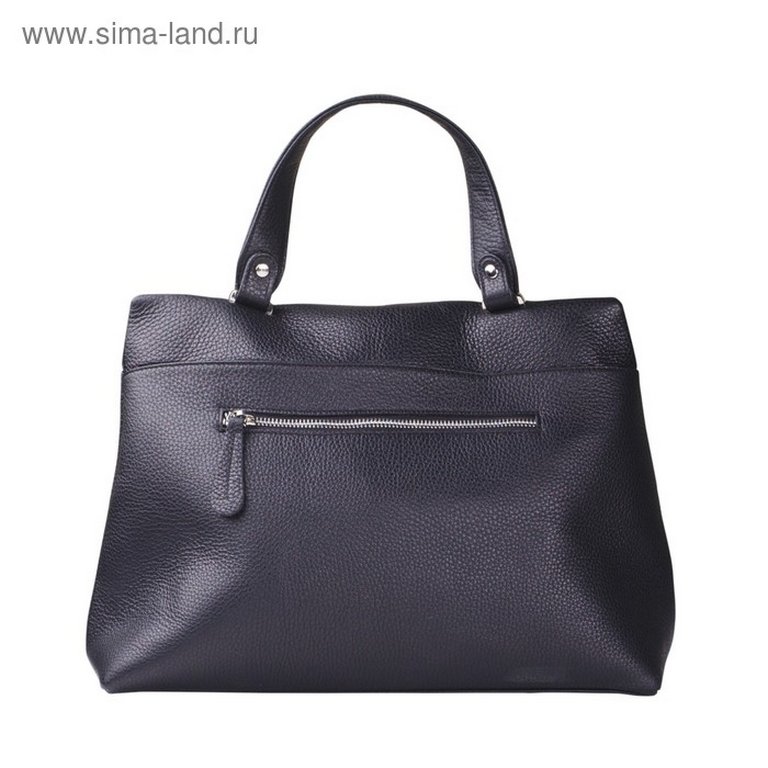 Сумка женская  D.Morelli, нат. кожа, фл.черный