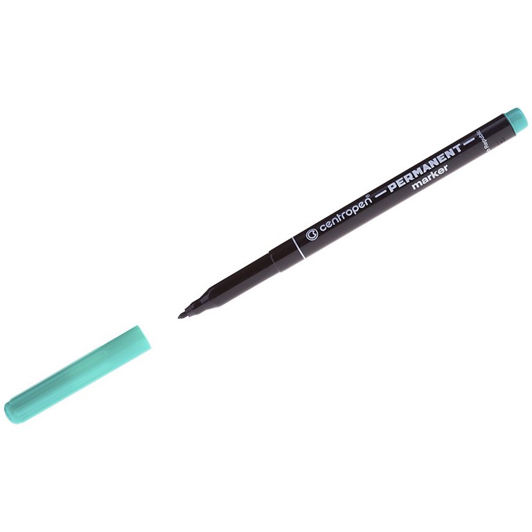 Набор маркеров перманент. 4цв Centropen круглые, 1,0мм