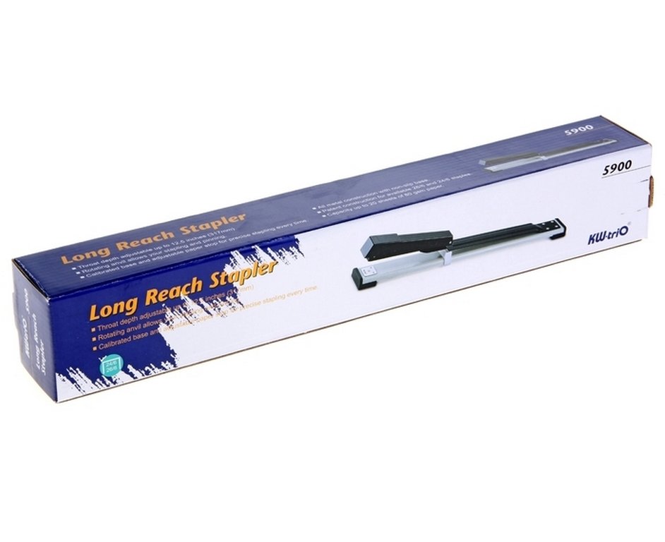 Степлер брошюровочный 24/6 до 20л глуб.317мм Kw-Trio