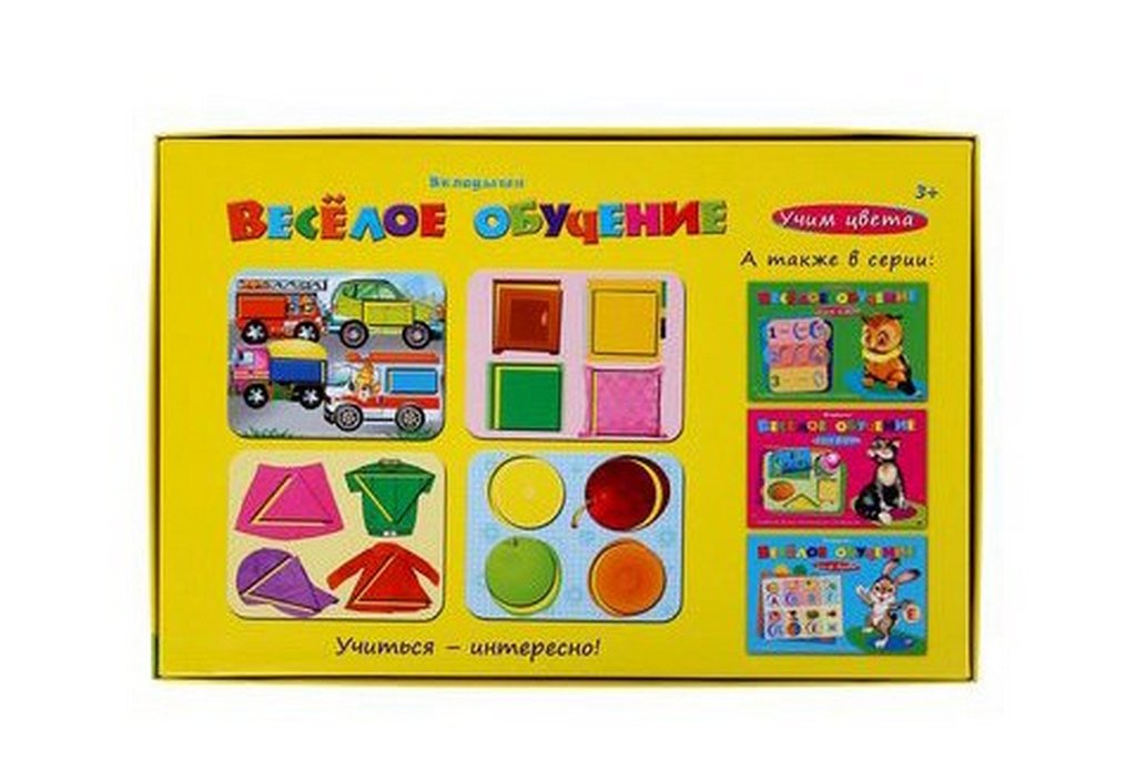 Игра обучающая  Цвета "Учим цвета" Рыжий КОТ