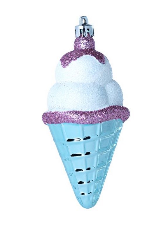 Набор украшений из пластика "Праздник" 11 шт/уп