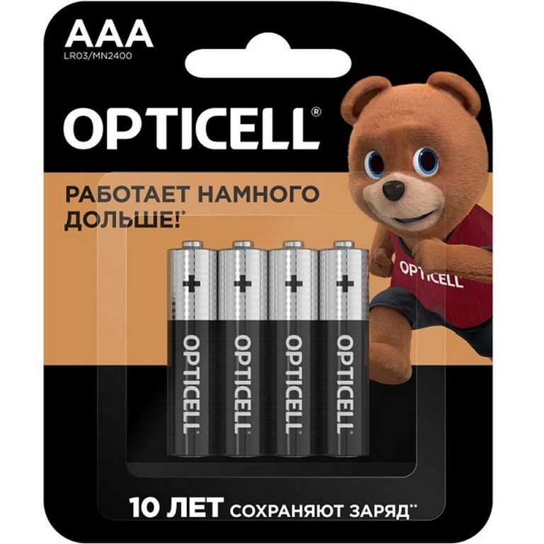 Батарейка щелочная LR-03 ААА OPTICELL Basic