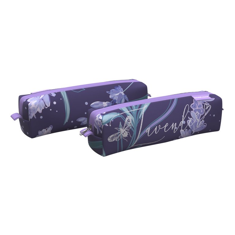Пенал  для девочки ErichKrause "Lavender" 210x50x50мм