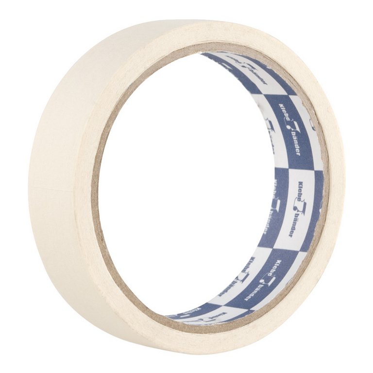 Скотч бумажный 25 мм*20 м, 120мкм (малярный)