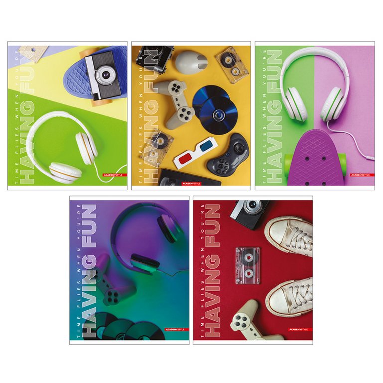 Тетрадь 96 лист кл. А5 на скрепке "Хобби"