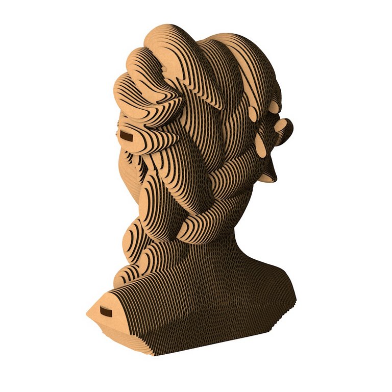 Сборная модель из гофрокартона "Эльза" h=18см, 123 дет., 6+, 5cult