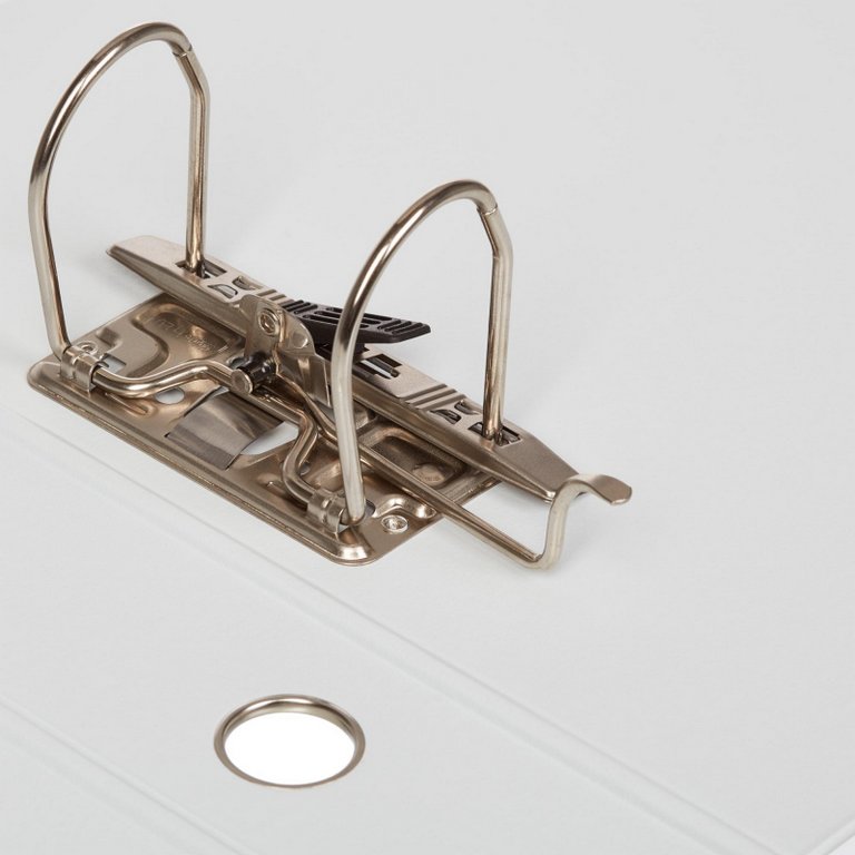 Папка-регистратор А4 70мм Bantex пл. карман на торце, в пленке ПВХ белая