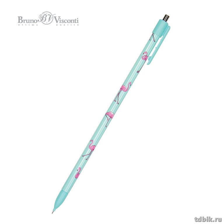 Карандаш механический 0.5 мм с рисунком Bruno Visconti "MagicGraphix. Фламинго"