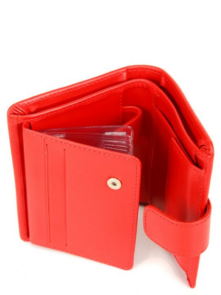 Портмоне женское среднее Форсаж-7, нат. кожа