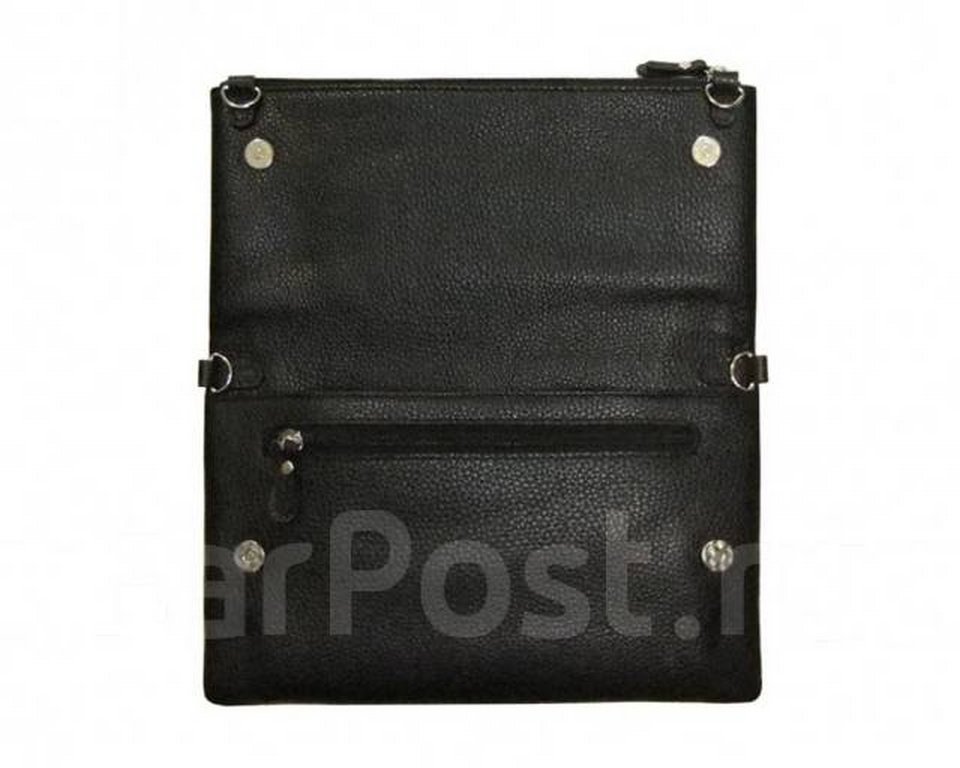 Сумка женская-клатч  D.Morelli , нат. кожа "Тефия" черная