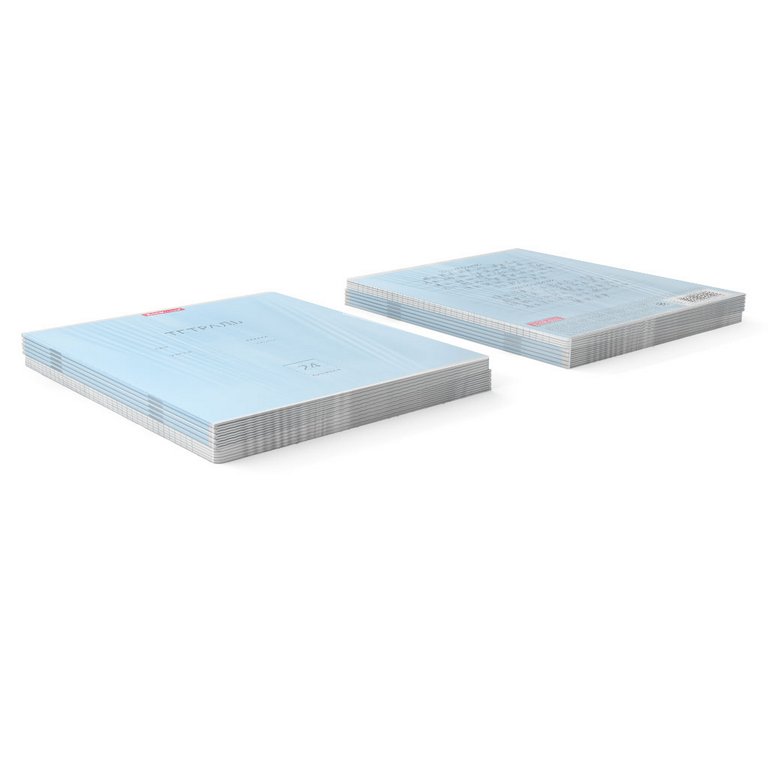 Тетрадь 24 лист лин. А5 "Классика" голубая