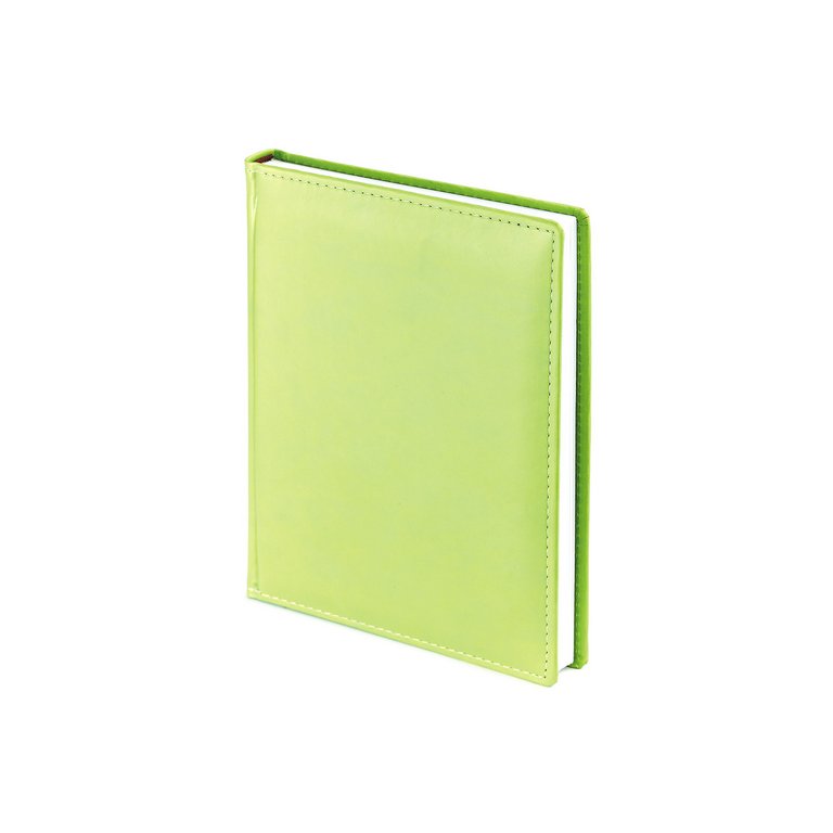 Ежедневник без дат 105*148 мм Альт "Velvet" салатовый
