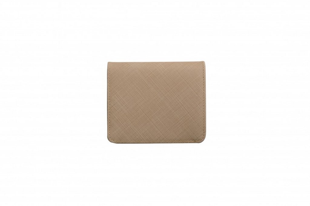 Портмоне D.Morelli женское "Одри"  мини, нат.кожа, бежевое