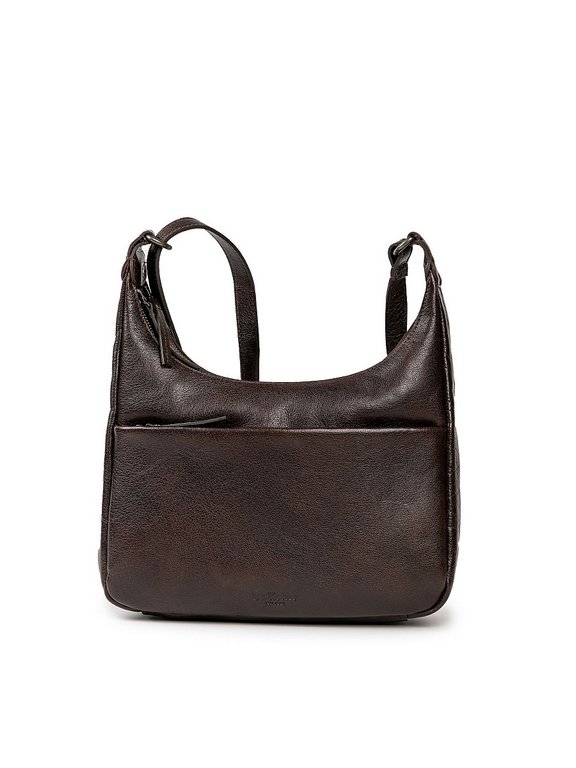 Сумка женская Dr.Koffer 28х21х9см см, нат.кожа коричневая