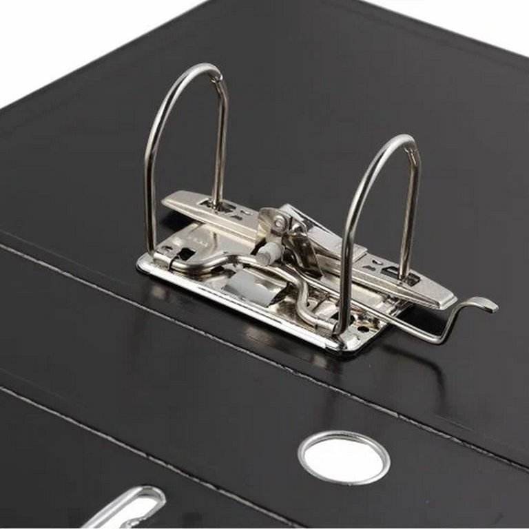 Папка-регистратор А4 75мм deVENTE "Total black" черная