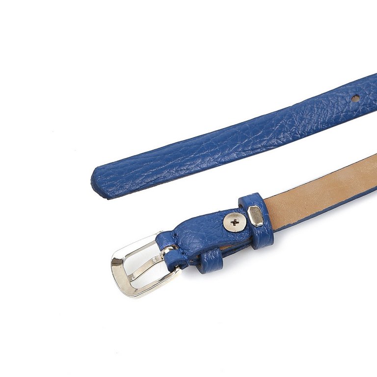 Ремень FABRETTI женский, натуральная кожа, размер 120, синий