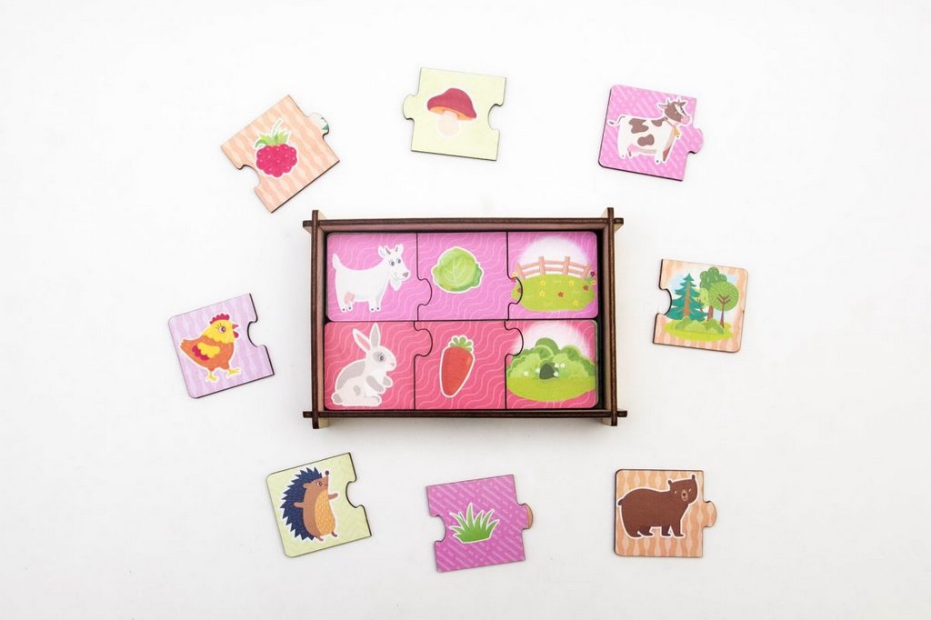 Игра обучающая  Природа "Изучаем живой мир" дерево WOODLENDTOYS