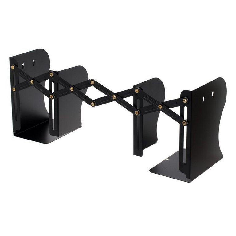 Подставка для книг 190*147 мм deVENTE "Slider" металлическая, черная