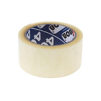 Скотч двухсторонний (полипроп. основа) 50 мм*25 м Нова Ролл