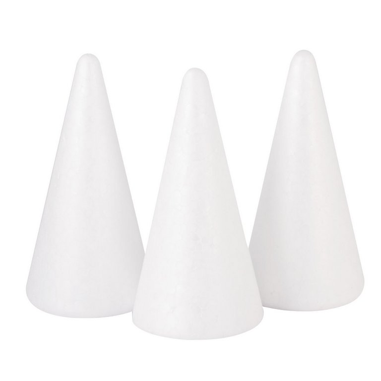 Фигурка для поделок из пенопласта Конус 115 мм ОСТРОВ СОКРОВИЩ