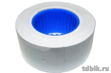 Лента для э/пистолетов цвет белый 26*12 волна (700 эт)