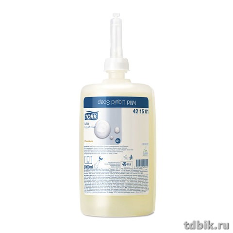 Мыло жидкое д/диспенсера 1л Tork Premium (S1)