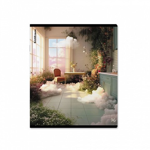 Тетрадь 96 лист кл. А5 на скрепке "Dream Home" 5 ВИДОВ