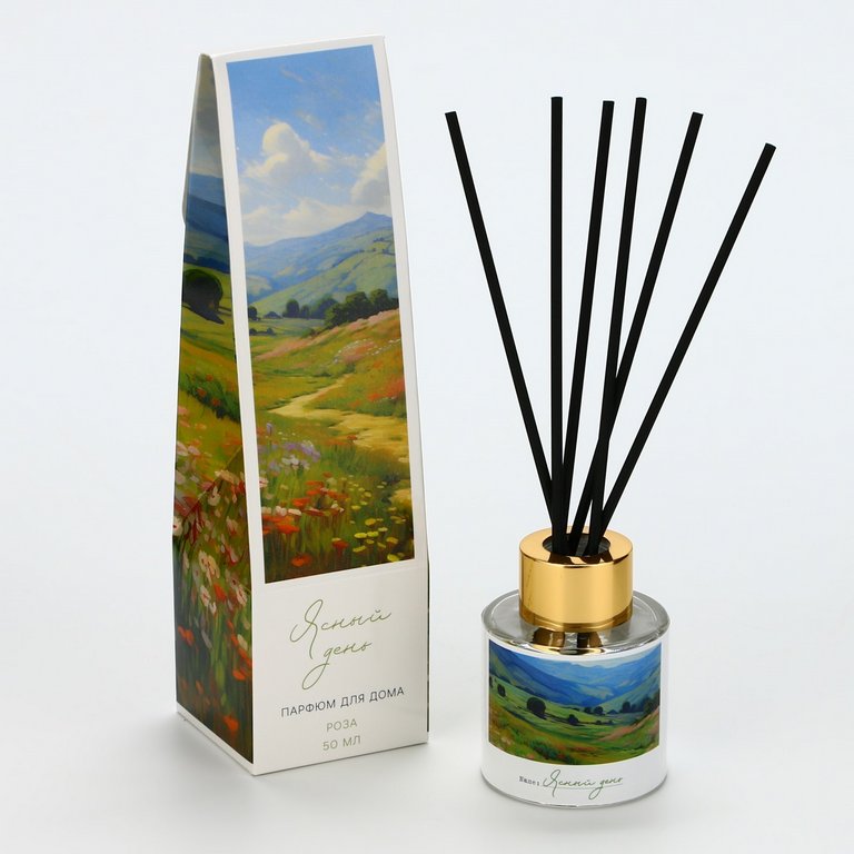 Аромадиффузор 50 мл "Ясный день" роза