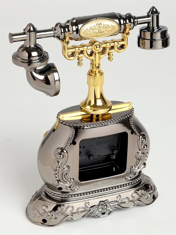 Часы-будильник настольные "Телефон" 17*25*6,3 см