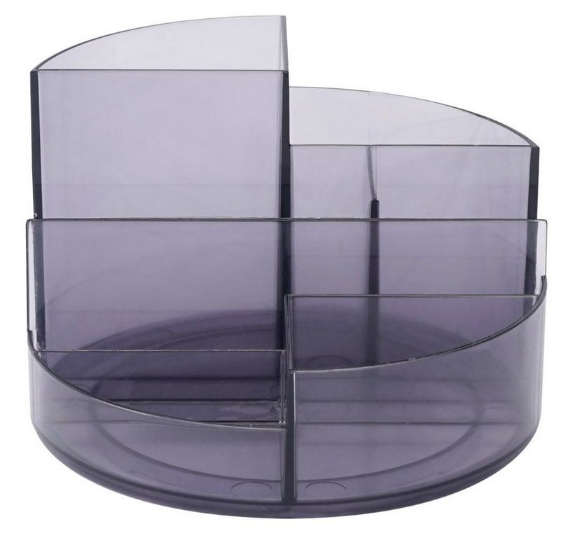 Подставка наст д/канц. принадлеж. Стамм "Профи" 7 отд. серая тониров.