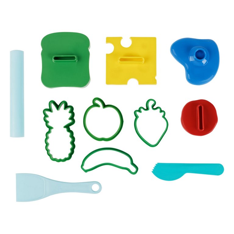 Набор формочек для лепки 11 предметов "Веселый завтрак" ГАММА