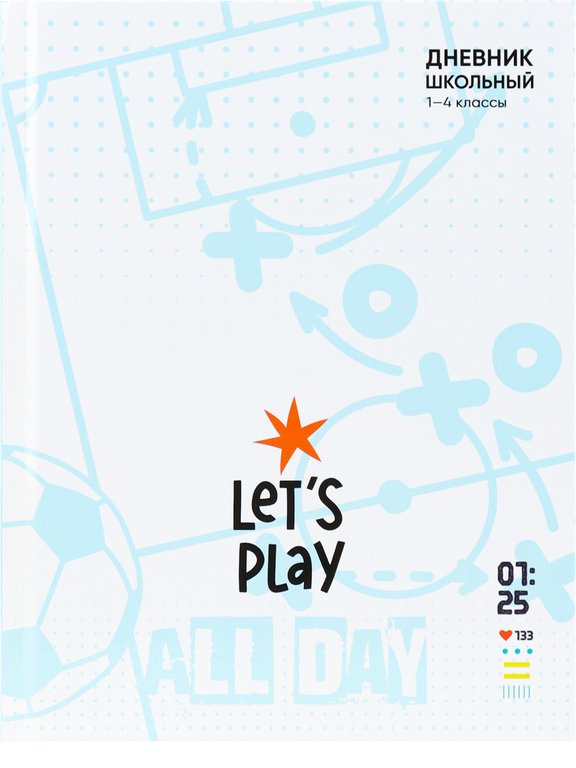 Дневник для мл/кл. Prof-Press твердая обложка, глянц.ламин. "НАКЛЕЙКИ СО СПОРТИВНОЙ ТЕМОЙ" 48л.