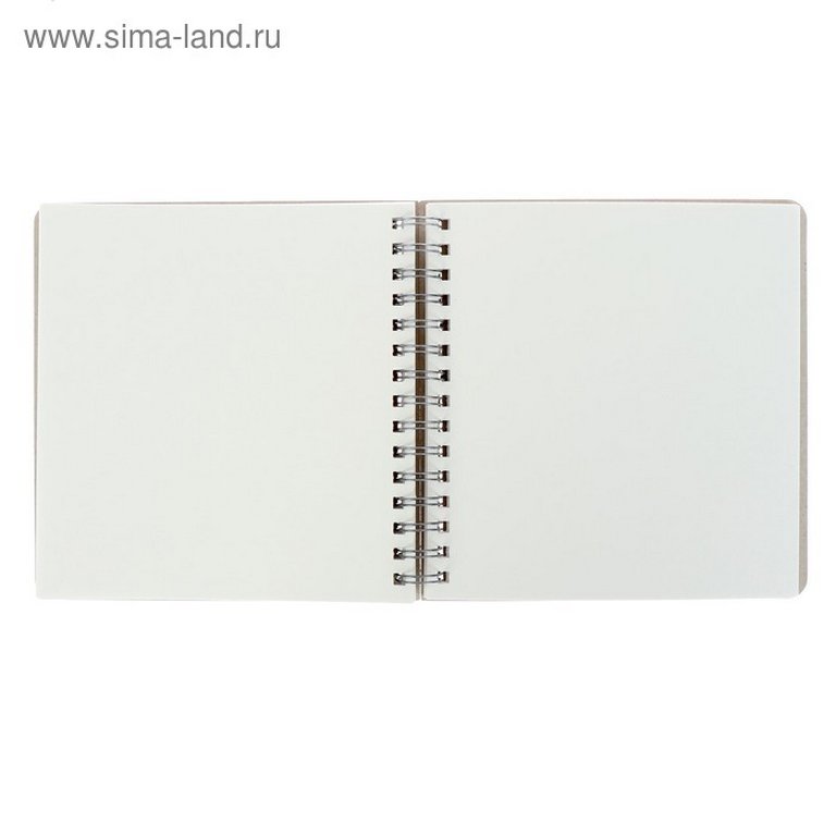 Скетчбук 200*205 мм, 50л. гребень "SKETCHBOOK" 200 ГР., БЕЗ ЛИНОВКИ (4 ВИДА)