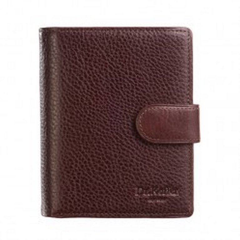 Портмоне Dr.Koffer с отдел. для вод.прав и ручкой (кожа), коричневый