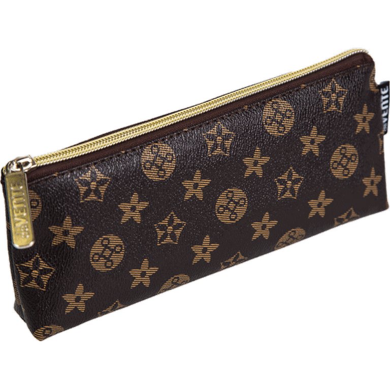 Пенал  для девочки deVENTE "Monogram" 21x8x3,5 см, искусственная кожа, с подкладом