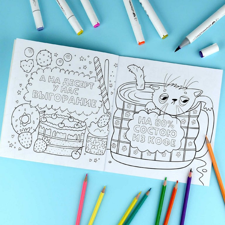 Антистресс Раскраска "Не беспокоить. Никогда!" 16л Феникс+