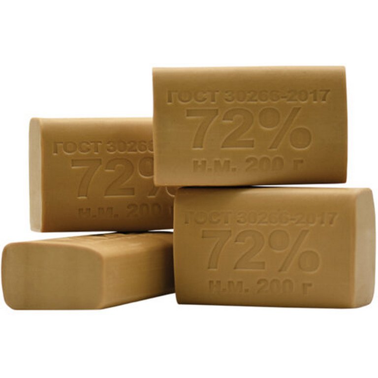 Мыло хозяйственное 72% 200 г.