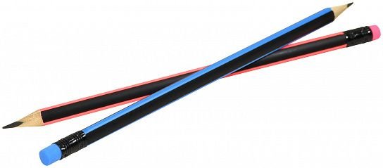 Карандаш ч/г HB с рис. трехгранный Informat "Neon" с ластиком