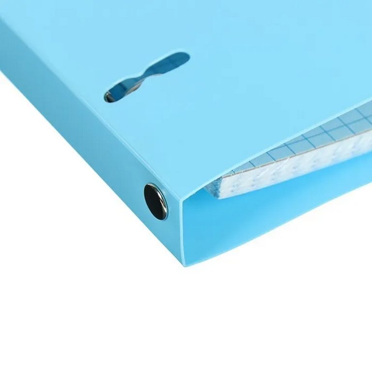 Тетрадь 80 лист кл. А5  на кольцах, пластиковая обложка "Pastel" ассорти