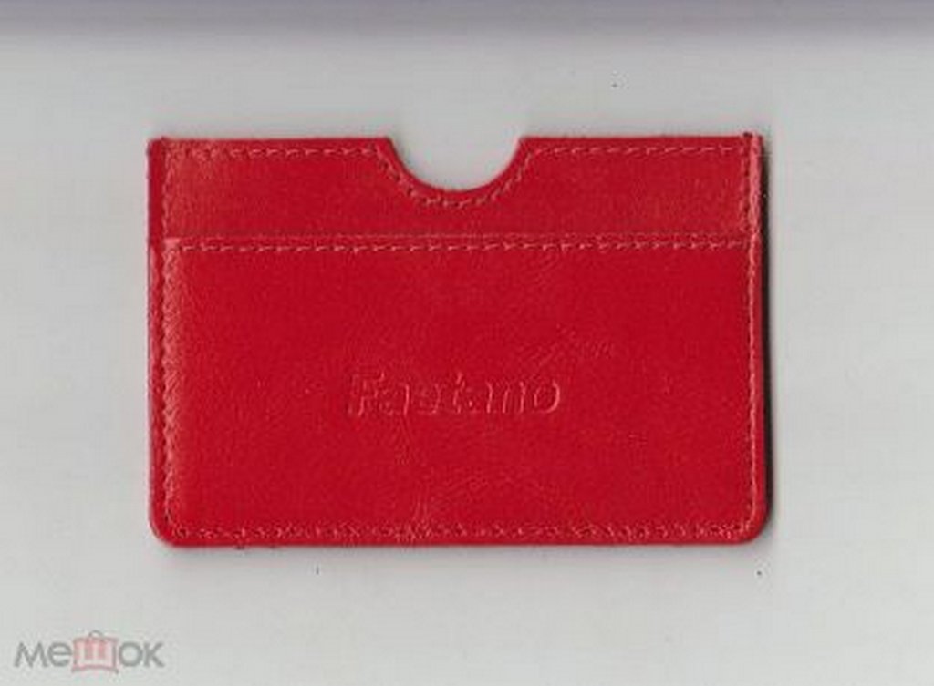 Картхолдер Faetano, цв. красный
