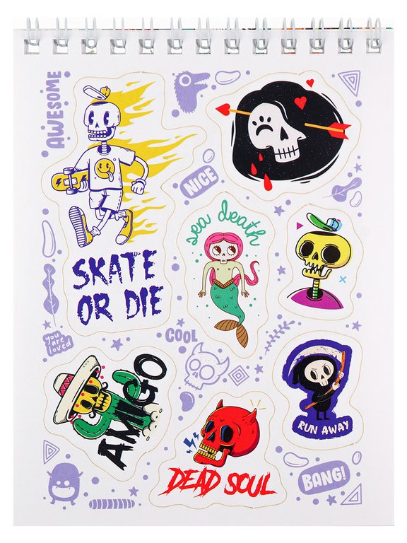 Набор наклеек 150 шт "Мои приколы" MILAND