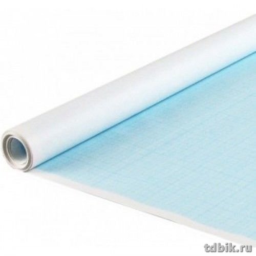 Миллиметровая бумага 640 мм*10 м, в рулоне, голубая