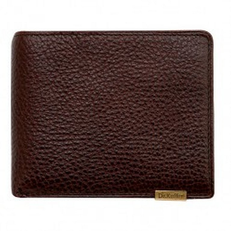Портмоне Dr.Koffer 12*9,5см, нат. кожа, коричневый