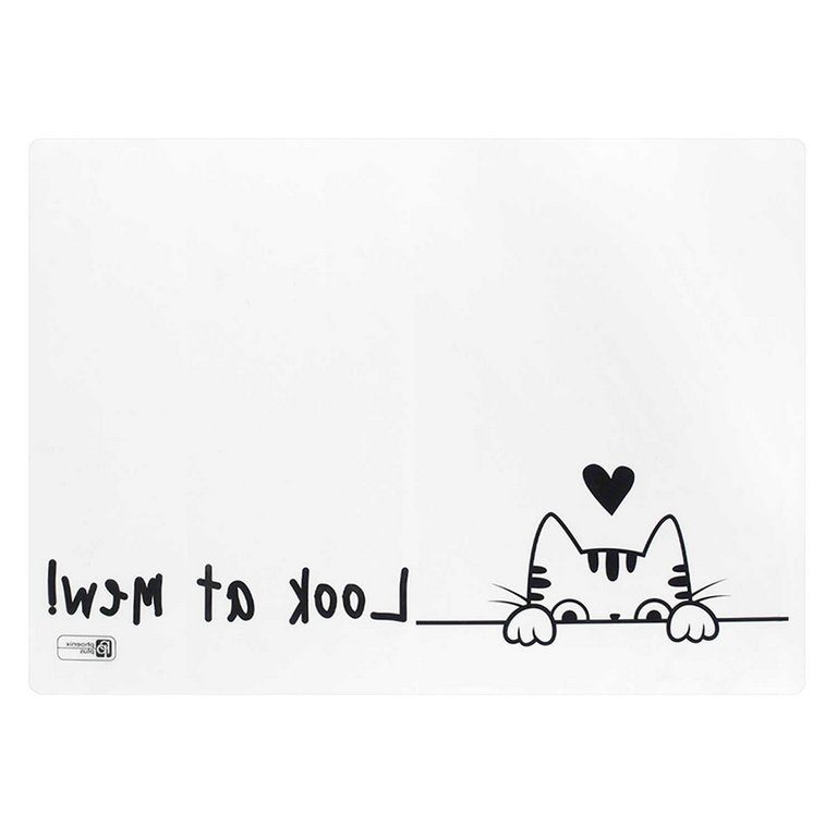 Клеёнка д/труда ЭВА 42*30 см "Кошачьи ушки"