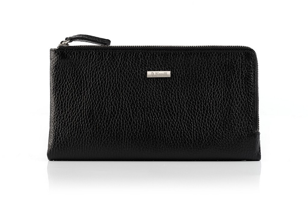 Сумка-органайзер Faetano "TEXAS" нат. кожа, черная