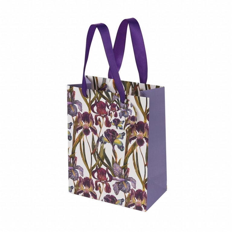 Пакет бумажный 18*23см матовый "Flora. Ирисы" BrunoVisconti