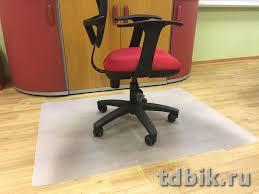 Коврик напольный защитный, под кресло 1200*900*1,2мм, 1,18 кг., полипропилен, матовый, Бюрократ