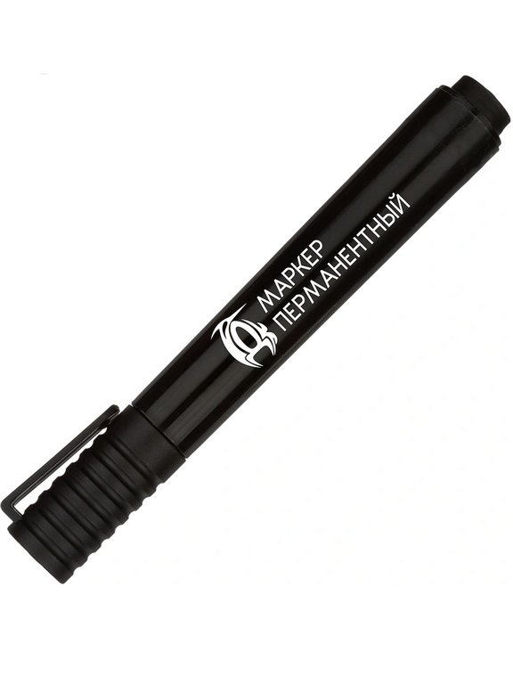 Маркер перманентный  2,0-5,0 мм РДК круглый, черный