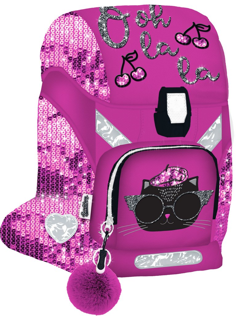 Ранец для девочки Seventeen "Котенок в Париже"