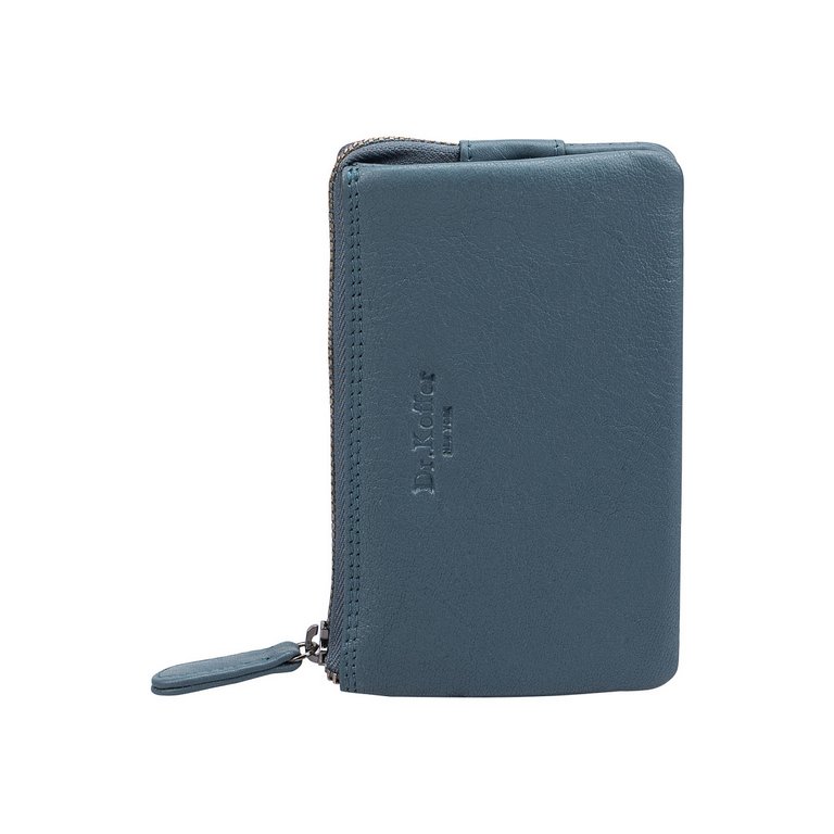 Футляр для ключей Dr.Koffer 8*13см, голубой